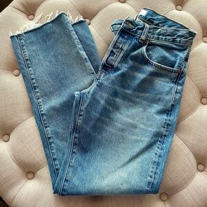 Madewell The Dean Easy Straight Jeans